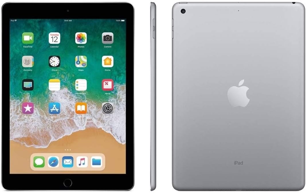 Apple iPad 6 (2018)(9.7) - 128GB, Unlocked All Carriers - Space Gray (Used)