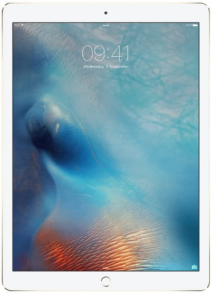 Apple iPad Pro 1st Generation, 128GB, 12.9", WiFi + Unlocked All Carriers - Gold (Used)