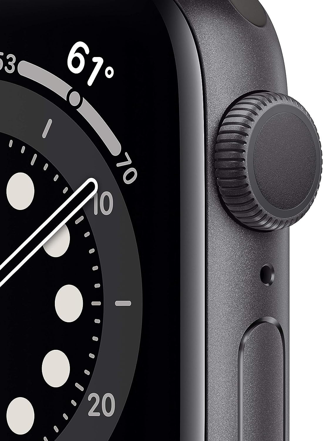 Apple Watch Series 6 (GPS) 40mm Space Gray Aluminum Case & Black Sport Band (Used)