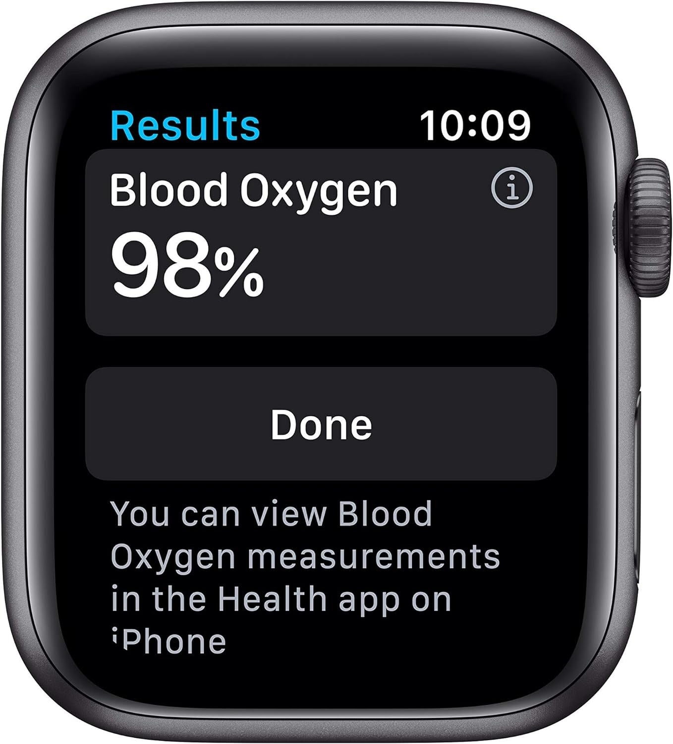 Apple Watch Series 6 (GPS) 40mm Space Gray Aluminum Case & Black Sport Band (Used)