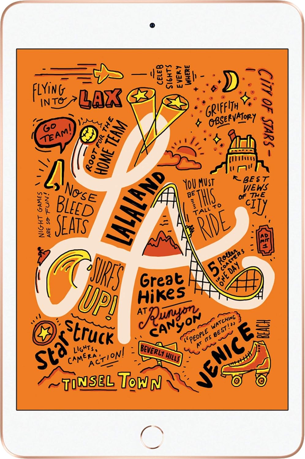 Apple iPad Mini 5 (2019)(7.9) - 64GB, WIFI Only - Gold (Used)