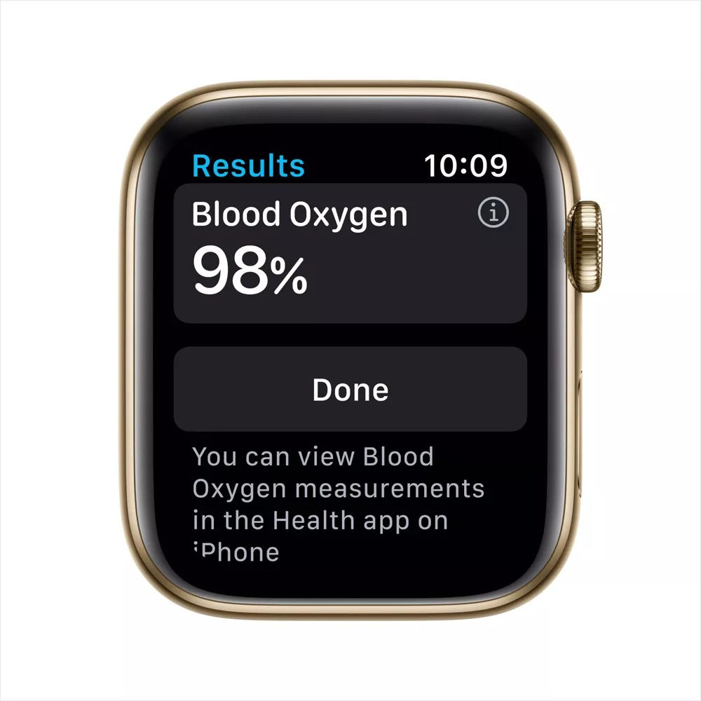 Apple Watch Series 6 (GPS + LTE) 44mm Gold Stainless Steel Case & Gold Milanese Loop (Used)