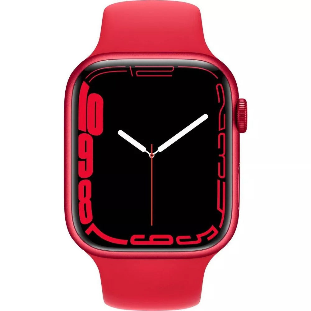 Apple Watch Series 7 (GPS + LTE) 41mm (PRODUCT)RED Aluminum Case &amp; Red Sport Band (Used)