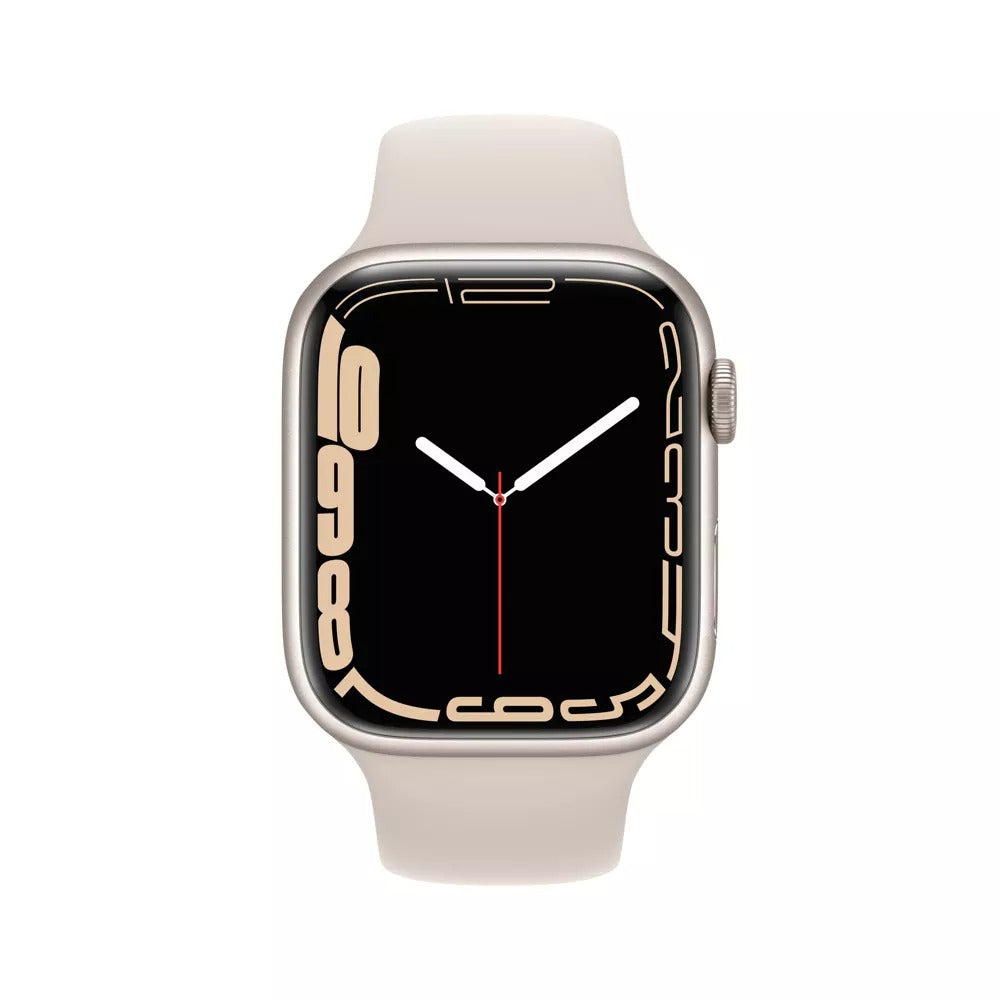 Apple Watch Series 7 GPS + LTE 41MM Starlight Aluminum Case Starlight Sport Band (Used)