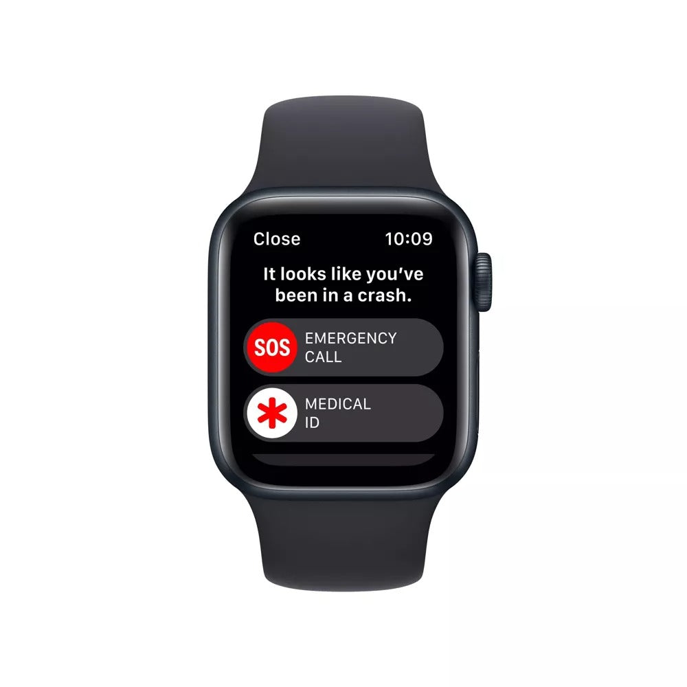 Apple Watch (GPS + LTE) Series 7 45MM Midnight Aluminum Case Midnight Sport Band (Renewed)