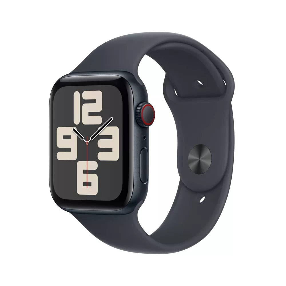 Apple Watch SE 2nd Gen (GPS + LTE) 44mm Midnight Aluminum Case & Black Sport Band (Used)