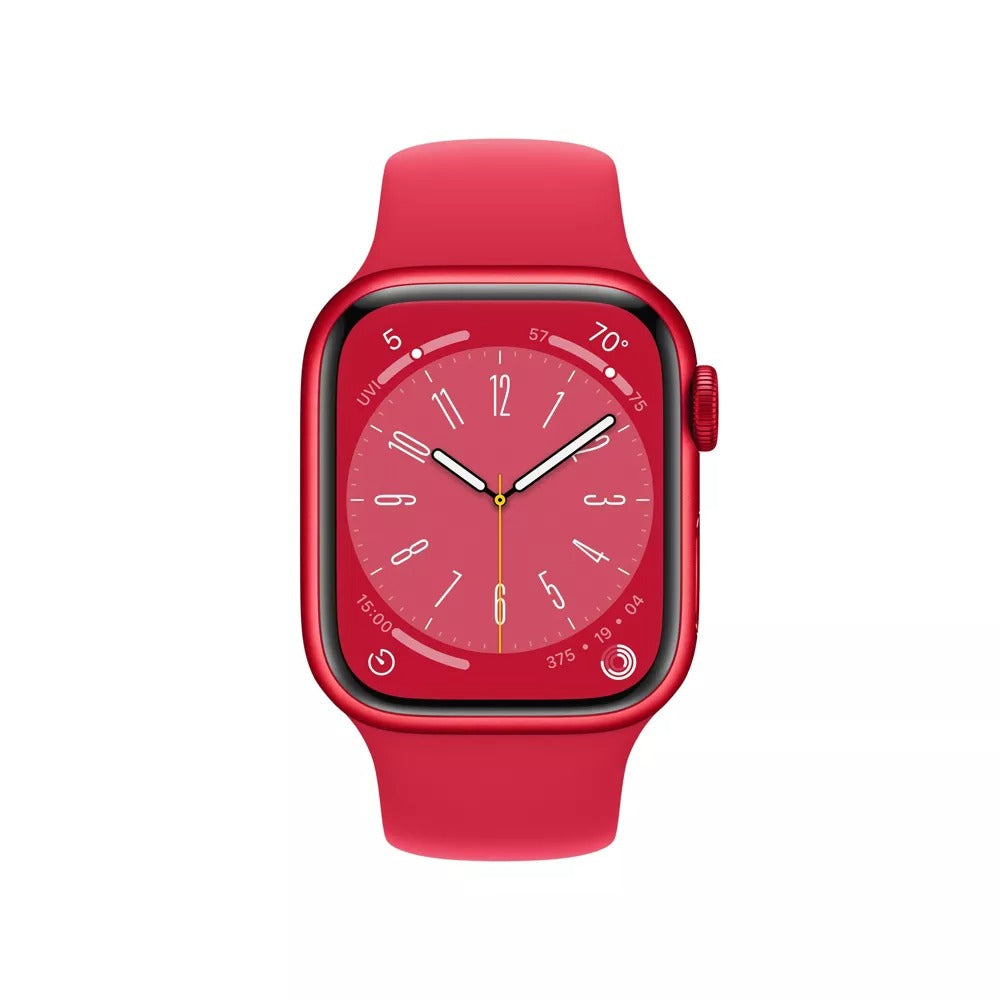 Apple Watch Series 8 (GPS + Cellular) 45mm Aluminum Case Red Sport Band (Used)
