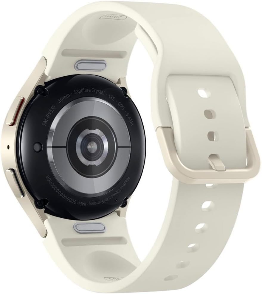 Samsung Galaxy Watch 6 (Wifi + 4G LTE) 40mm Gold Aluminum Cream Sport Band (Used)
