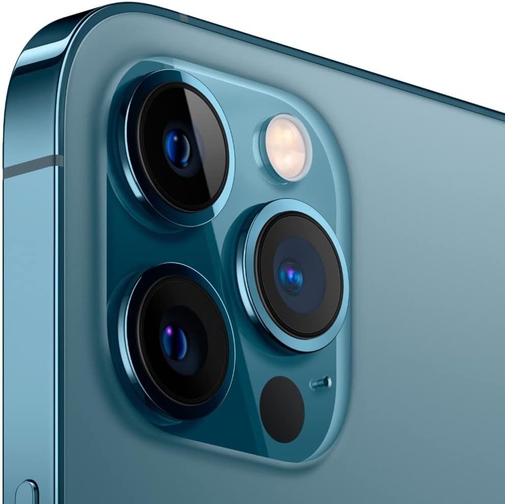 Apple iPhone 12 Pro Max 128GB (Unlocked) - Pacific Blue (Certified Refurbished)