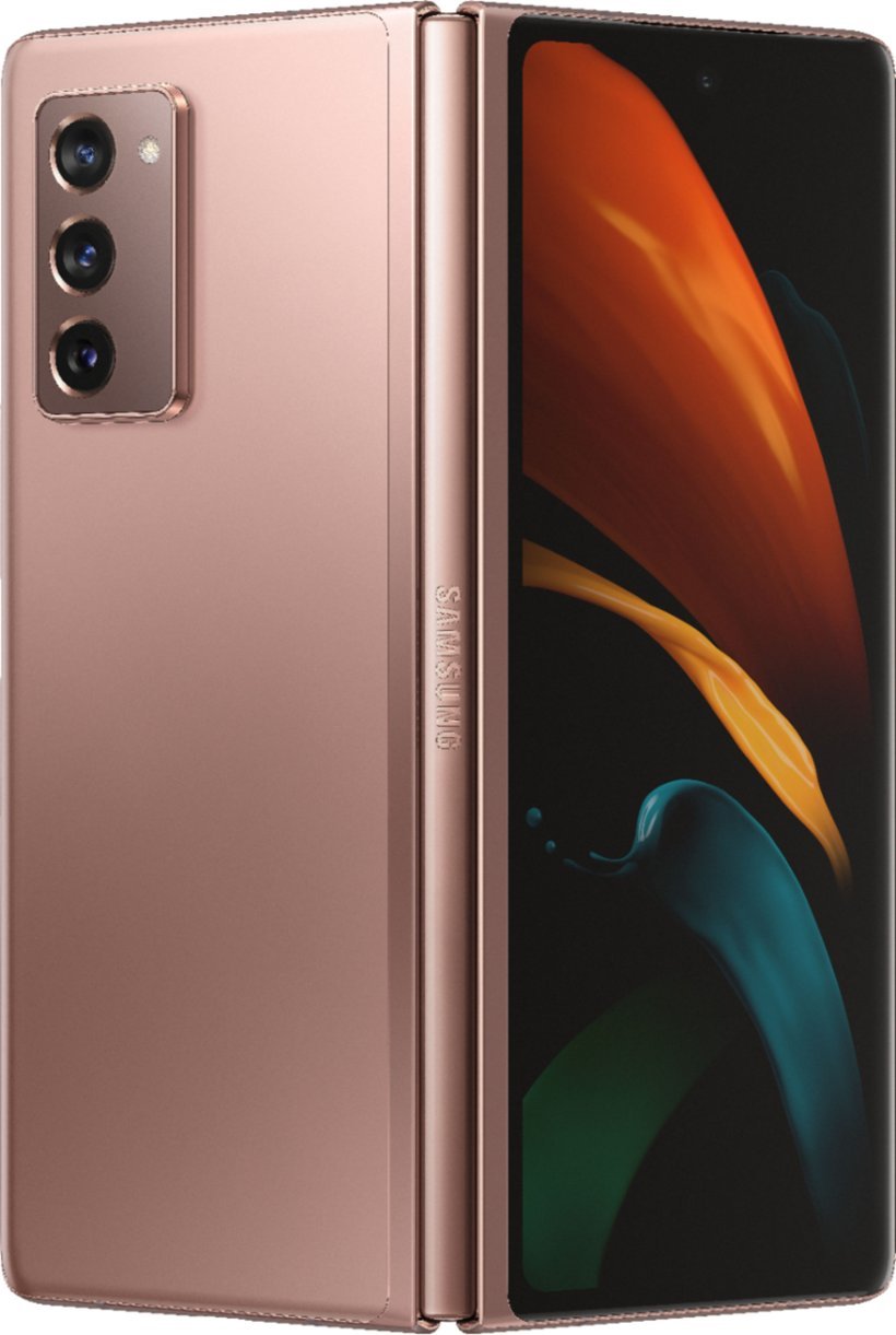 Samsung Galaxy Z Fold2 5G 256GB (Unlocked) - Mystic Bronze (Certified Refurbished)