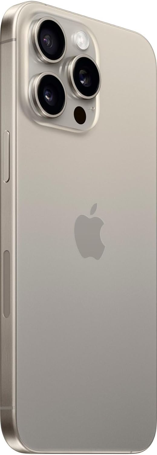 Apple iPhone 15 Pro Max 256GB (US Cellular Locked) - Natural Titanium (Certified Refurbished)