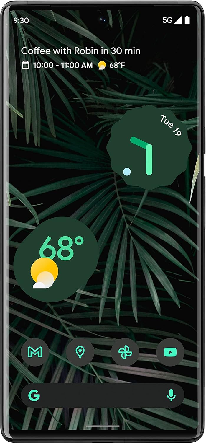 Google Pixel 6 Pro 512GB (Unlocked) - Stormy Black (Certified Refurbished)