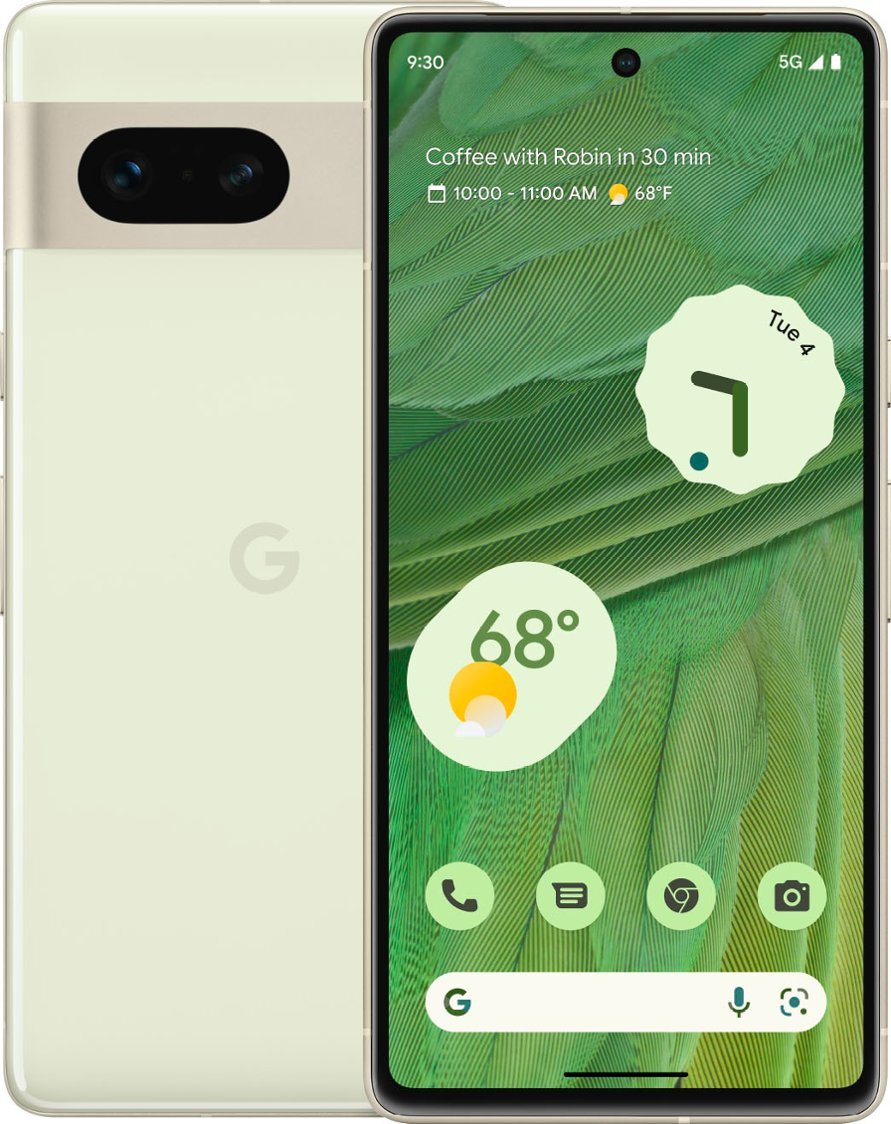Google Pixel 7 5G 256GB (Unlocked) - Lemongrass (Certified Refurbished)