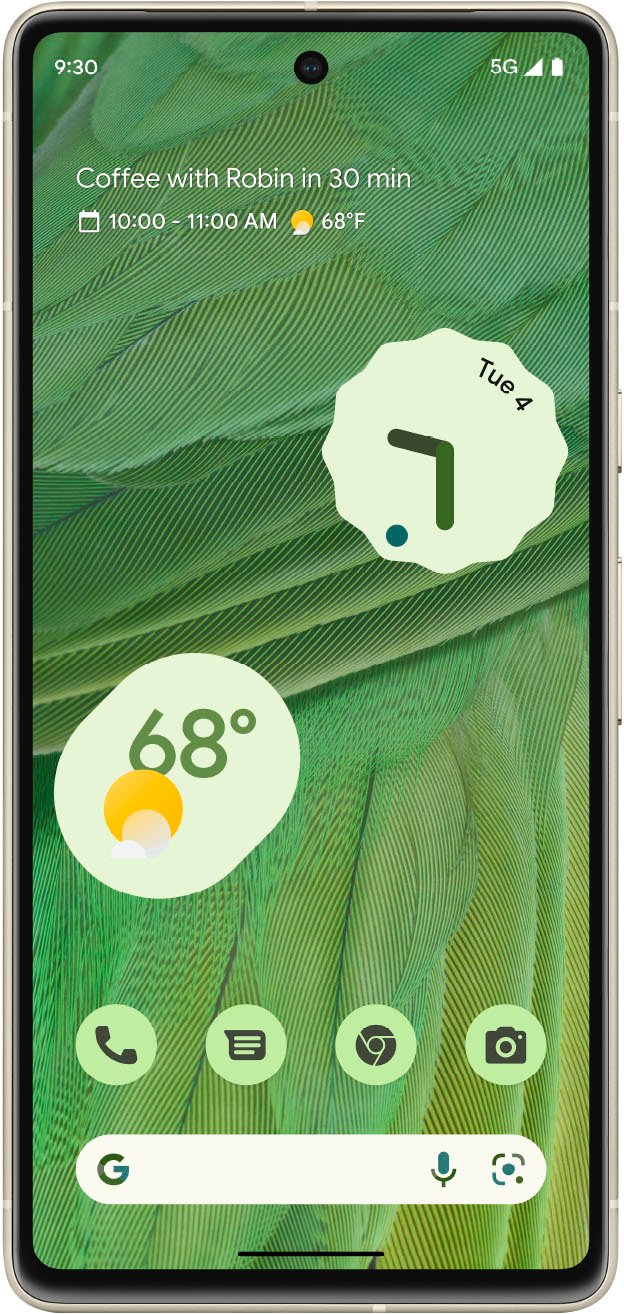 Google Pixel 7 5G 256GB (Unlocked) - Lemongrass (Certified Refurbished)