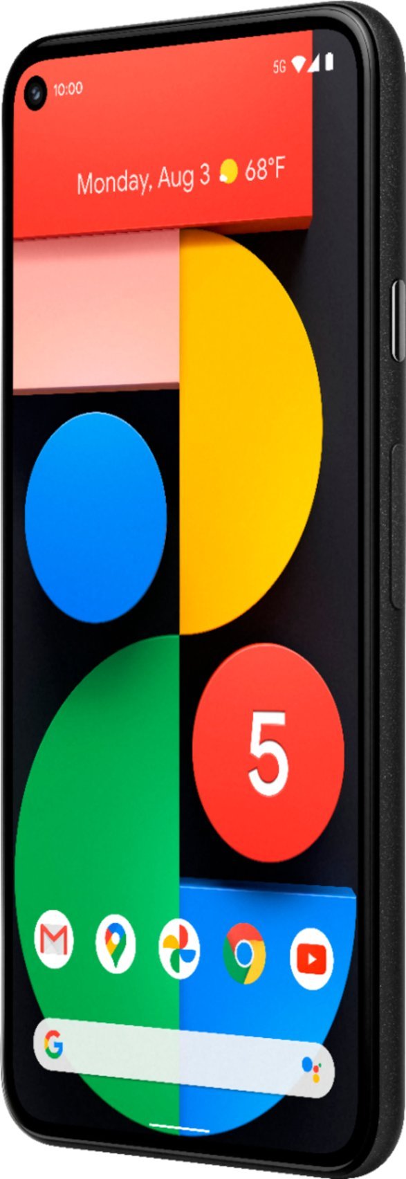 Google Pixel 5 5G 128GB (Unlocked) - Just Black (Renewed)