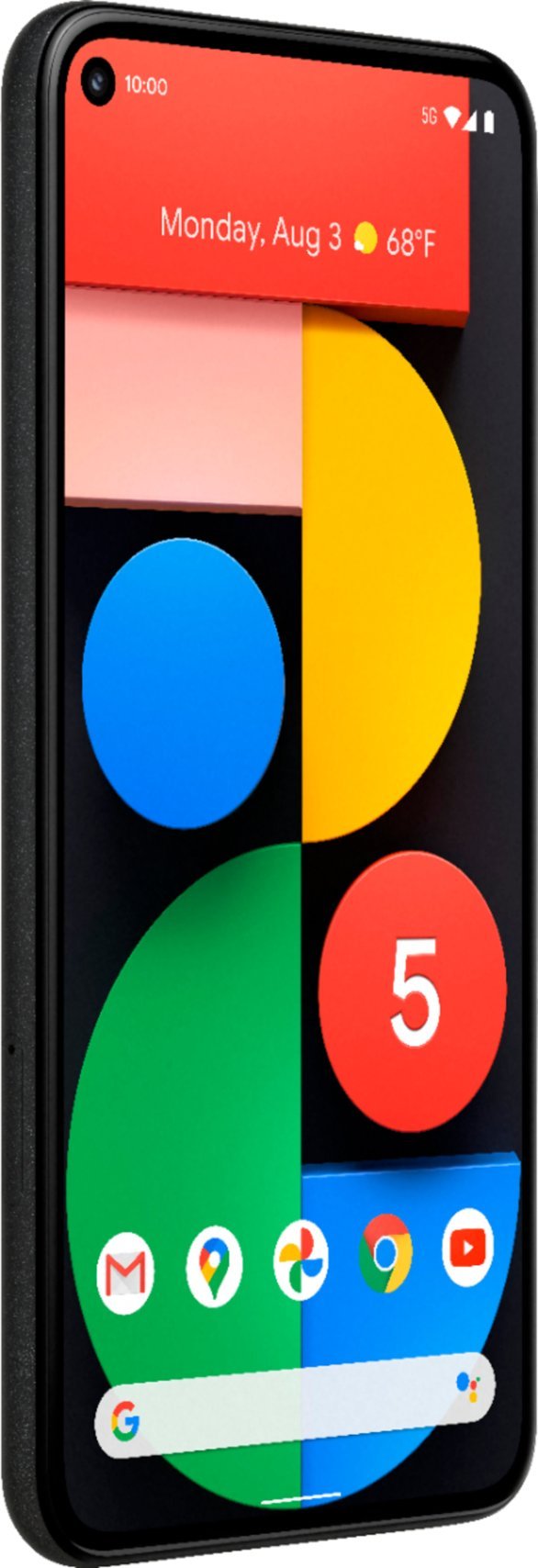 Google Pixel 5 5G 128GB (Unlocked) - Just Black (Pre-Owned)