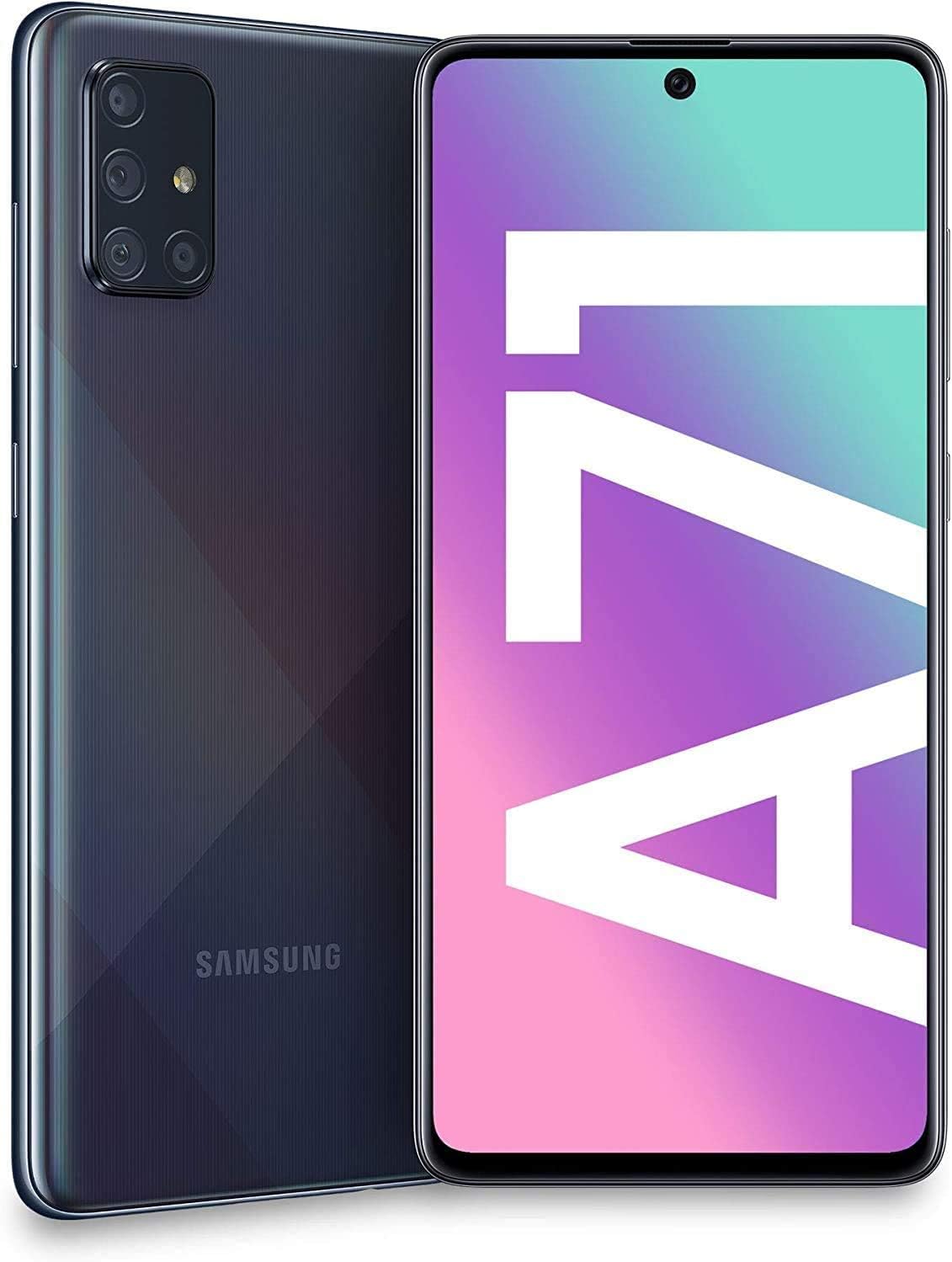 Samsung Galaxy A71 5G 128GB (T-Mobile) - Prism Cube Black (Certified Refurbished)