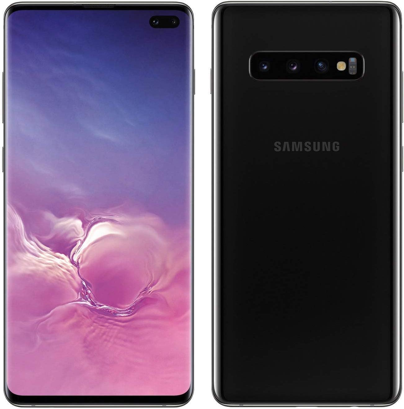 Samsung Galaxy S10+ (Plus) 1TB (Unlocked) - Ceramic Black (Certified Refurbished)