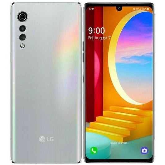 LG Velvet 128GB (Unlocked) - Aurora Silver (Used)