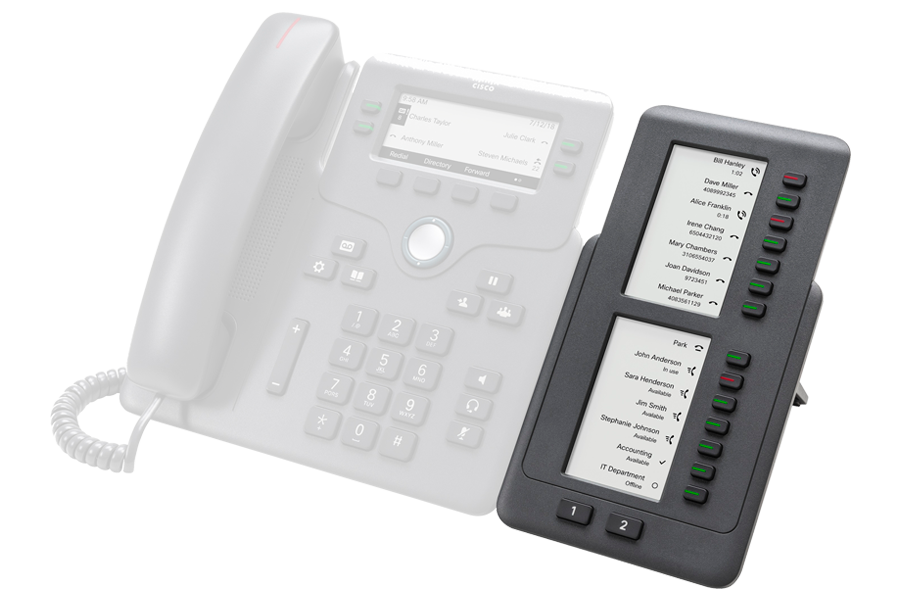 Cisco IP Phone 6800 Key Expansion Module for 6800 Series Multiplatform Phones