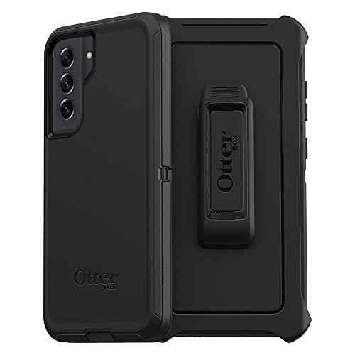 OtterBox DEFENDER SERIES Case & Holster for Samsung Galaxy S21 FE 5G - Black