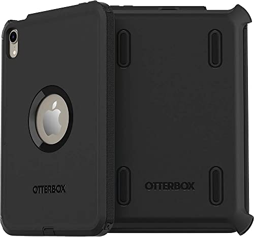 OtterBox DEFENDER SERIES Case & Stand for Apple iPad Mini 6th Gen - Black (Certified Refurbished)