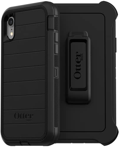 OtterBox DEFENDER SERIES Case & Holster for Apple iPhone XR - Black (New)