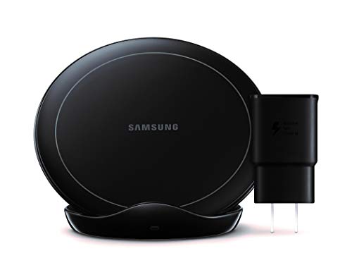 Samsung Wireless Charger Stand with Fan Cooling, 2019 - Black (Refurbished)
