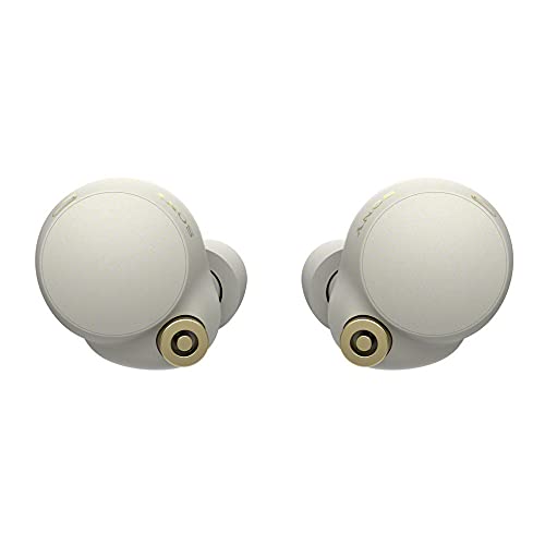 Sony WF-1000XM4 True Wireless Noise Cancelling In-Ear Headphones - Silver (Refurbished)