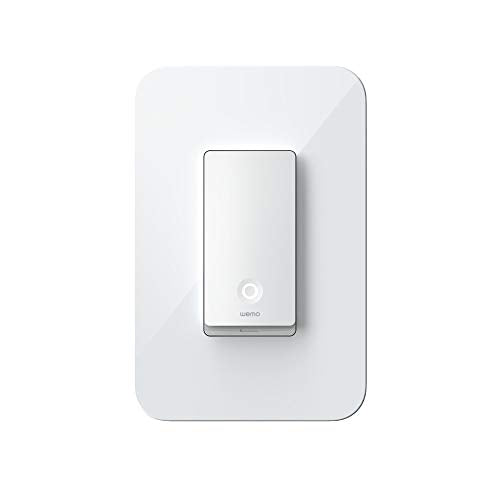 WeMo WIFI Smart Light Switch (WL8040) - White (Certified Refurbished)