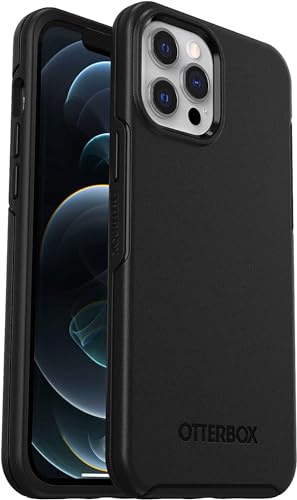 OtterBox SYMMETRY SERIES+ Case with MagSafe for iPhone 12/iPhone 12 Pro -Black (New)