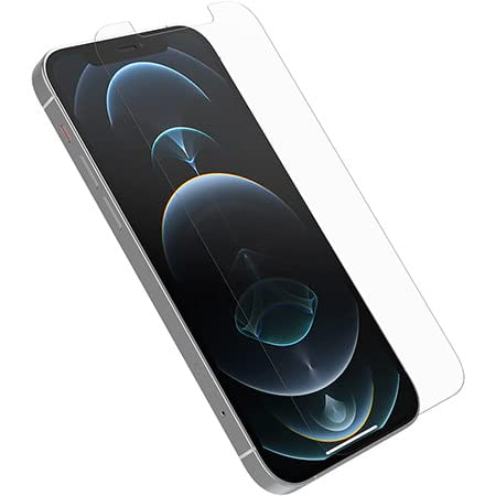 OtterBox 5x AMPLIFY GLASS ANTIMICROBIAL SCREEN PROTECTOR iPhone 12/12 Pro -Clear (New)