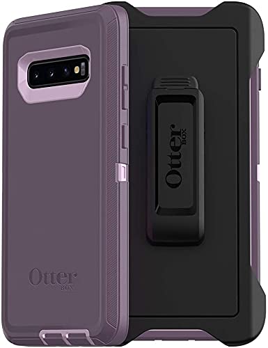 OtterBox DEFENDER SERIES Case & Holster for Samsung Galaxy S10+ - Purple Nebula (New)