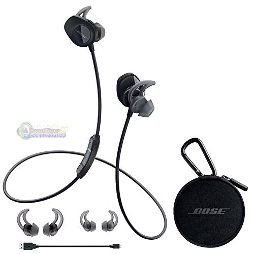 Bose SoundSport Wireless Sweatproof Bluetooth Headphones - Black (Pre-Owned)