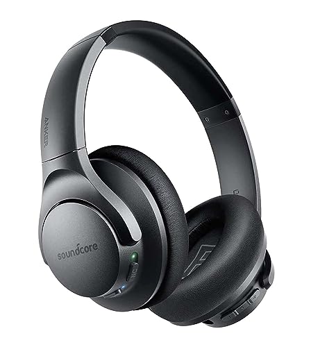 Soundcore Anker Life Q10 Wireless Bluetooth Headphones Over Ear Foldable - Black (New)