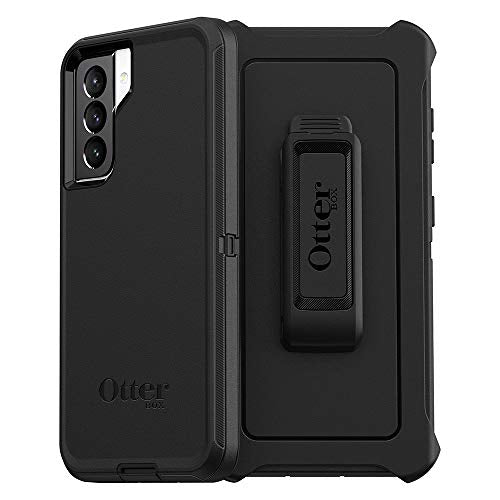 OtterBox DEFENDER SERIES Case for Samsung Galaxy S21 5G - Black (Certified Refurbished)