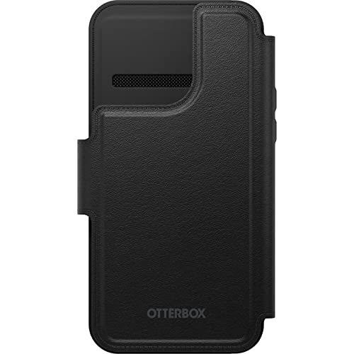 OtterBox Detachable Folio Wallet for MagSafe iPhone 14 Pro Max - Shadow (Black) (Renewed)