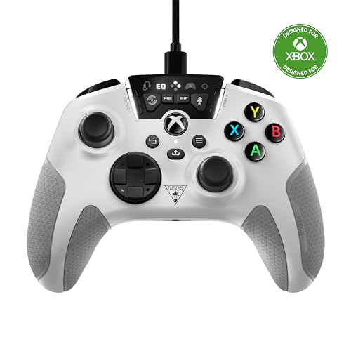 Turtle Beach Recon Wired Gaming Remappable Buttons Controller - White (New)