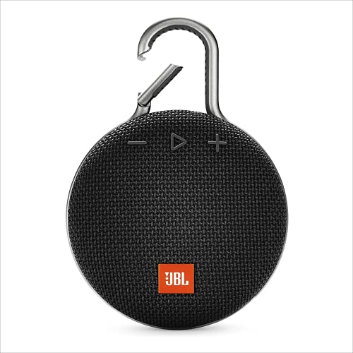JBL Clip 3 Waterproof Wireless Portable Bluetooth Speaker - Black (Pre-Owned)