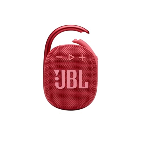 JBL CLIP 4 Waterproof Wireless Portable Bluetooth Speaker - Red (Refurbished)