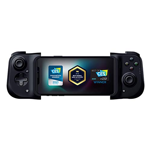 Razer Kishi Mobile Game Controller Gamepad for iOS, Works w/most iPhones -Black (New)