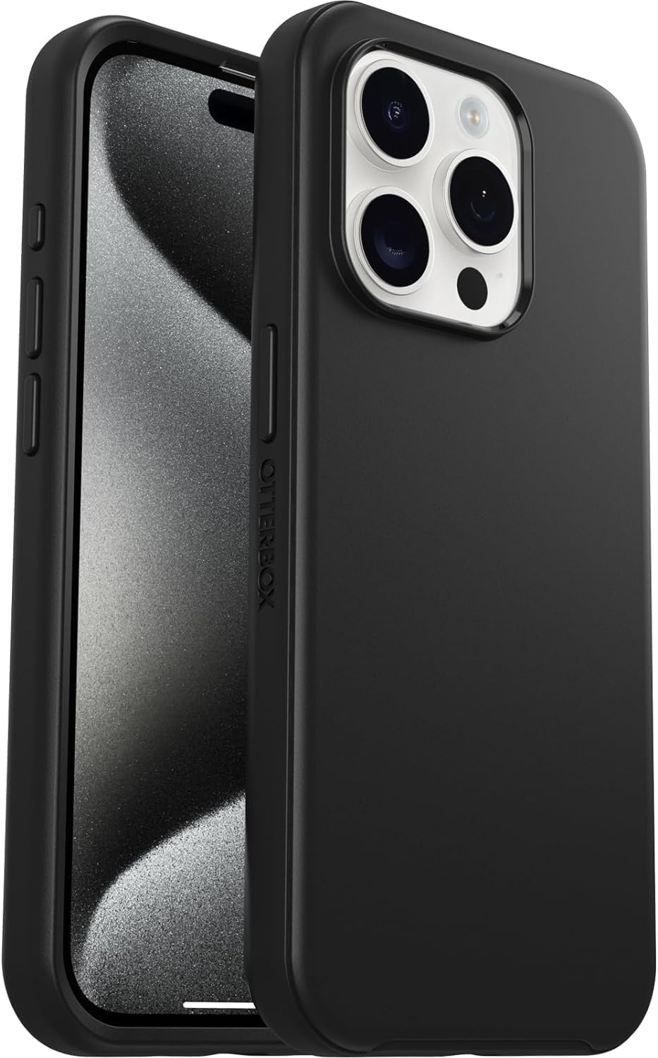 OtterBox SYMMETRY SERIES Case for Apple iPhone 15 Pro - Black (Certified Refurbished)
