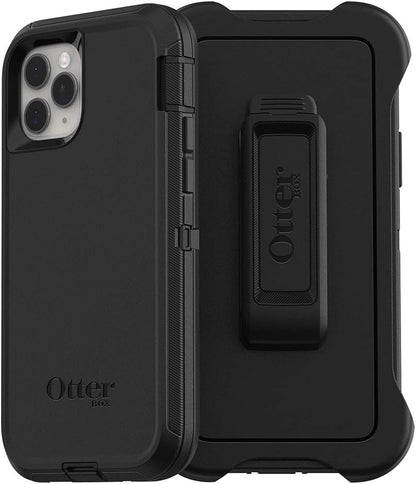 OtterBox DEFENDER SERIES Case and Holster for Apple iPhone 11 Pro - Black (Certified Refurbished)