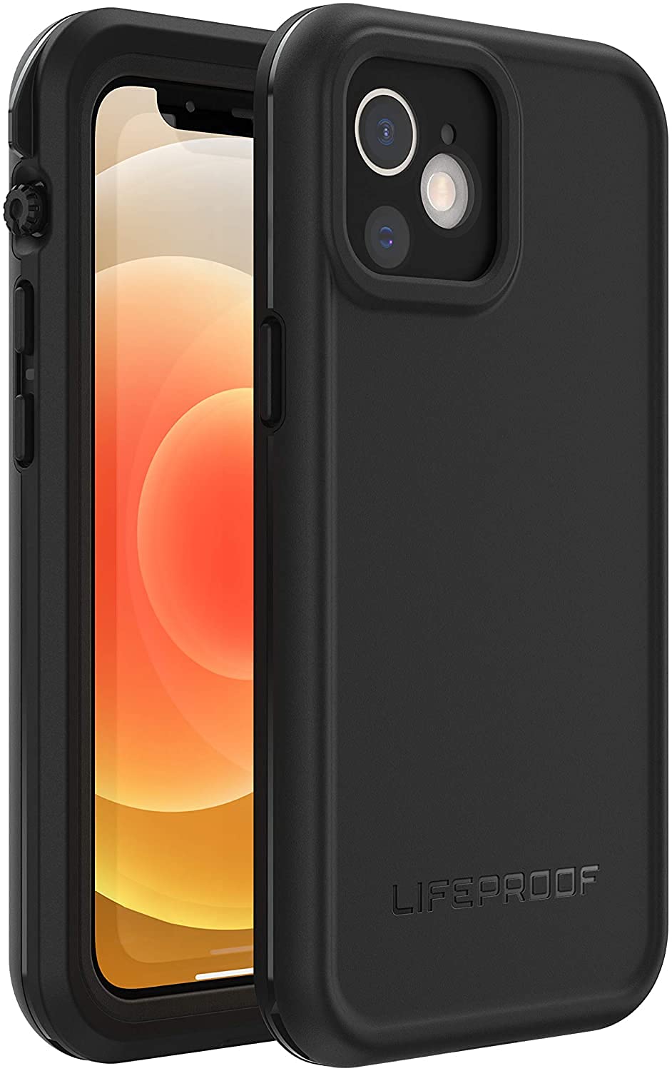 LifeProof FRE SERIES Waterproof Case for Apple iPhone 12 Mini - Black (New)