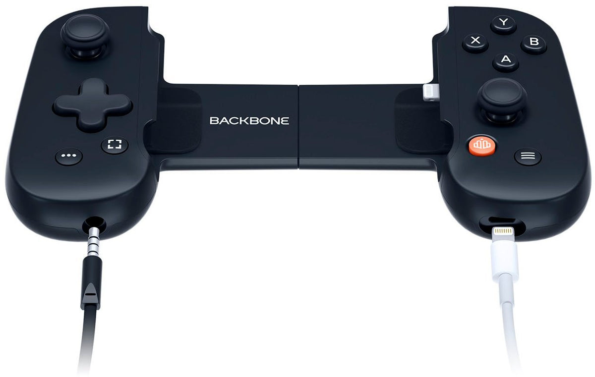 Backbone One Mobile Gaming Controller for iPhone w/Bundle - Black (Renewed)