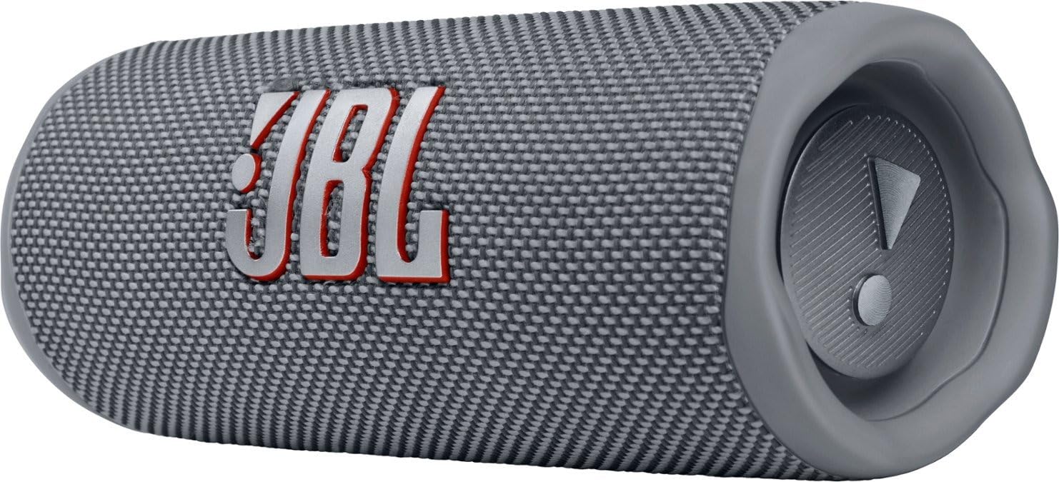 JBL FLIP 6 Portable Wireless Bluetooth Speaker IP67 Waterproof - GG - Gray (Pre-Owned)