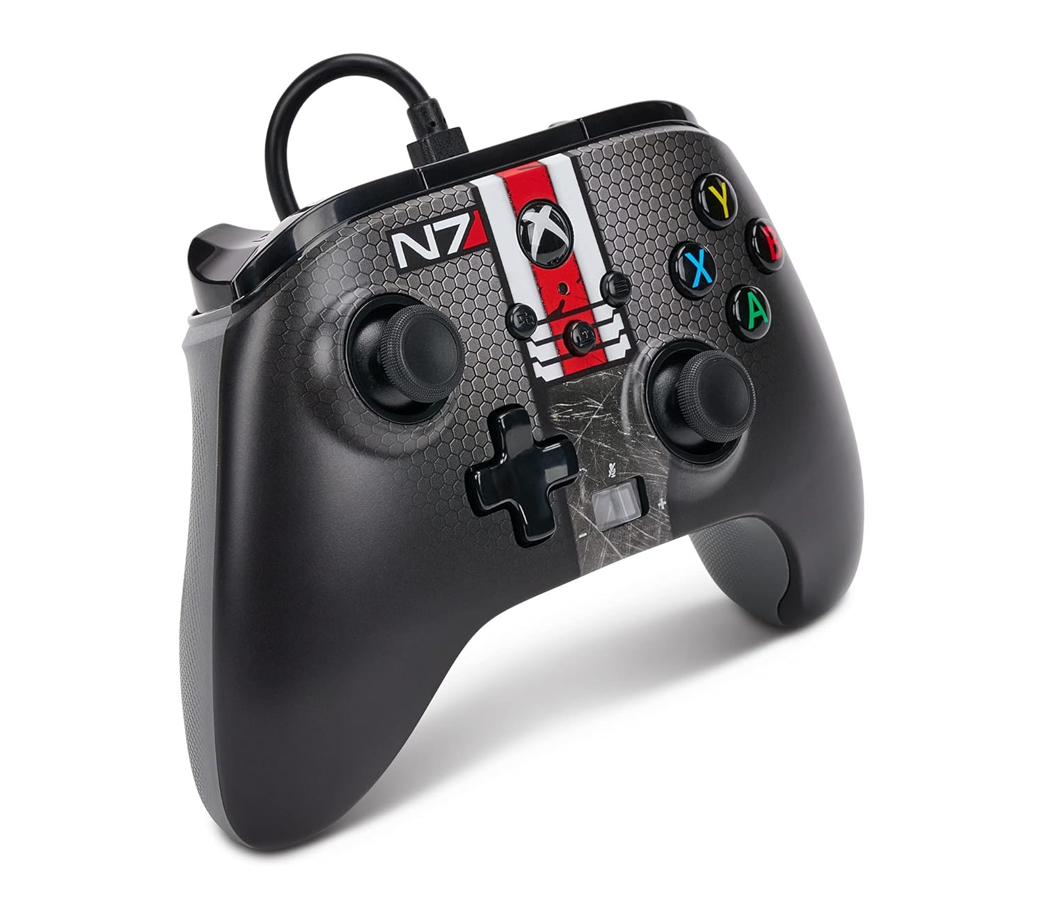 PowerA Enhanced Wired Controller for Xbox Series X|S - Mass Effect N7 (Refurbished)