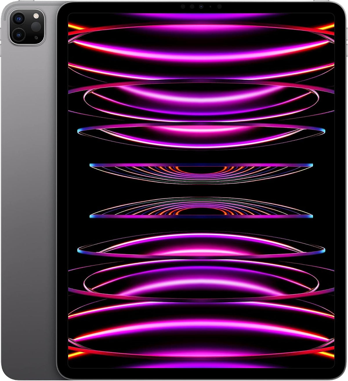 Apple iPad Pro 12.9-inch 6th Gen (2022) 256GB, WIFI Only - Space Gray (Renewed)