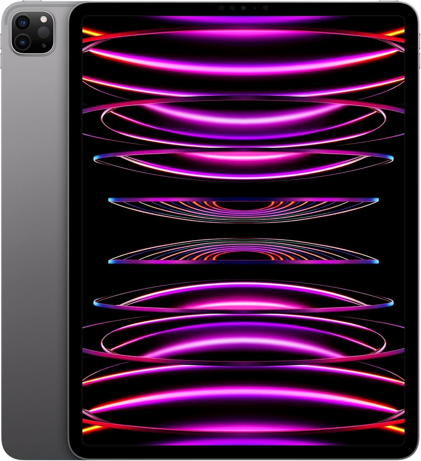 Apple iPad Pro 12.9-inch 6th Gen (2022) 256GB, WIFI Only - Space Gray (Renewed)