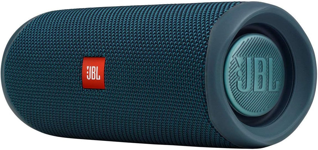 JBL Flip 5 Waterproof Wireless Portable Bluetooth Speaker - TT - Ocean Blue (Refurbished)
